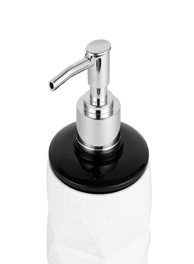 SHENRON Liquid Soap Dispenser for wash Basin, Bathroom Accessories, Empty Refillable Handwash Plastic Bottle with Pump, Bathroom Essentials, Handwash, Sanitizer, Shampoo, Lotion (White) - Image 5